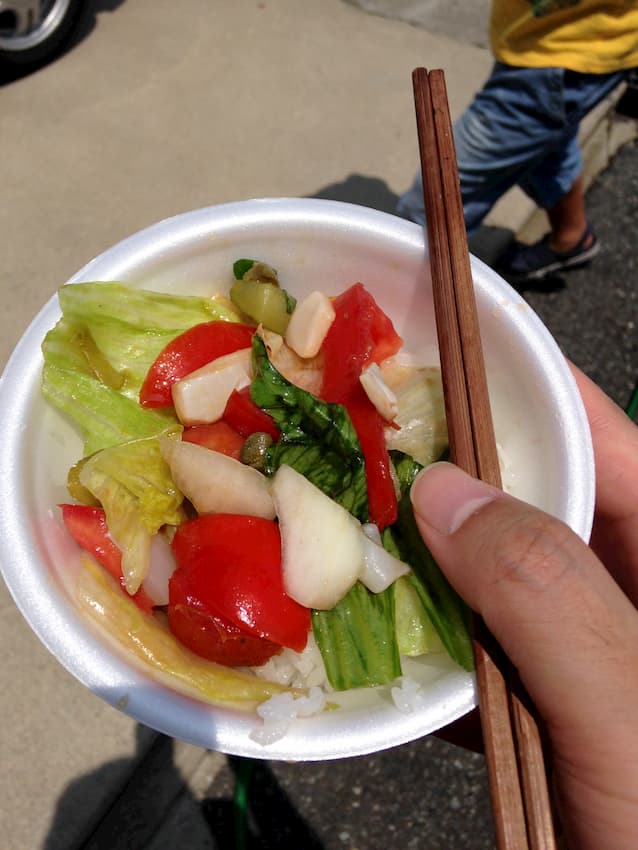サラダ丼