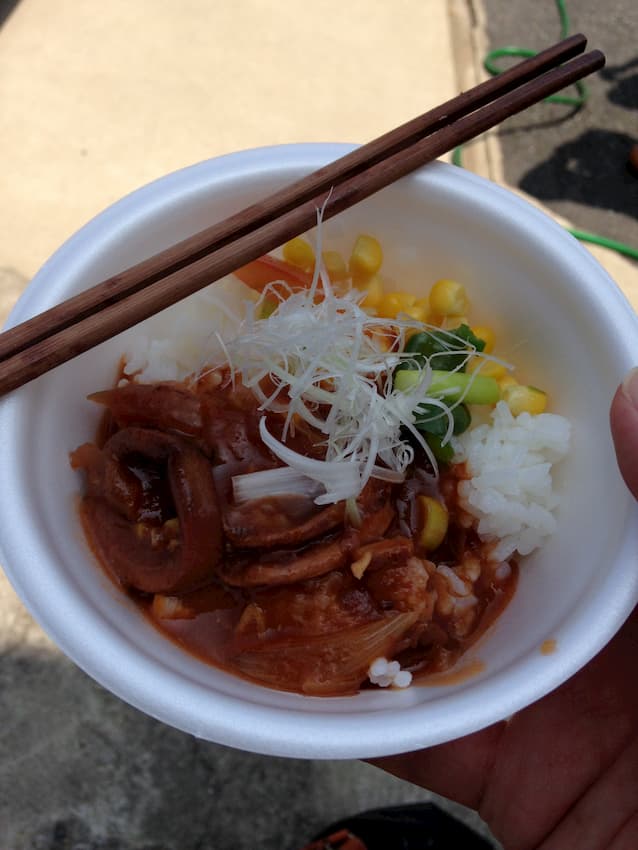 トマトカレー丼