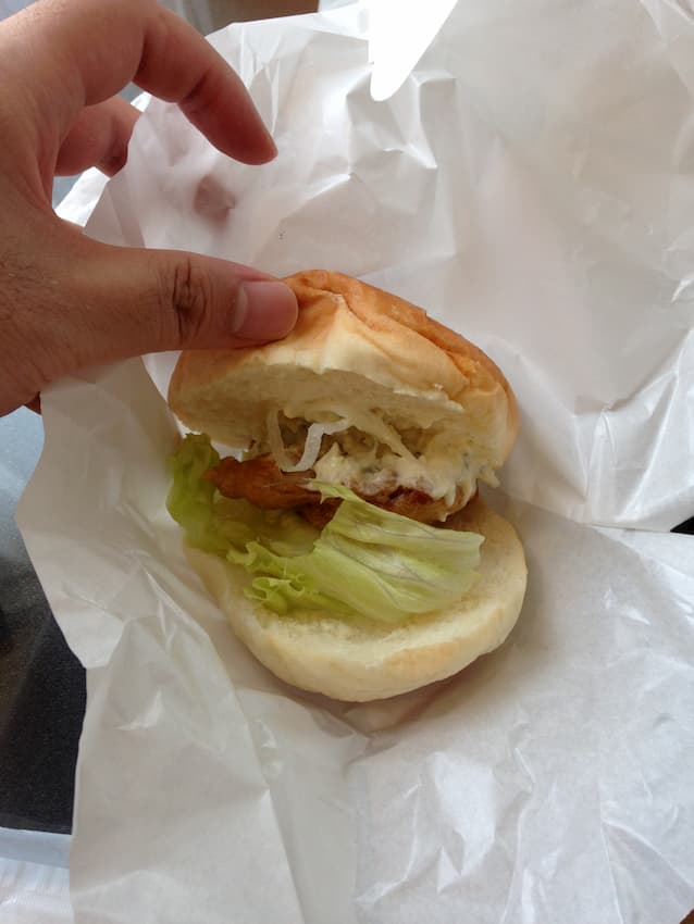 鯛バーガー