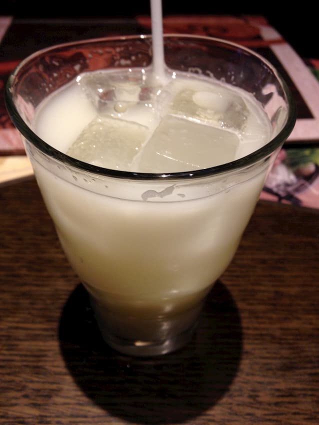ラ・フランスのソーダ