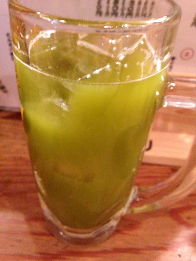 アイス緑茶