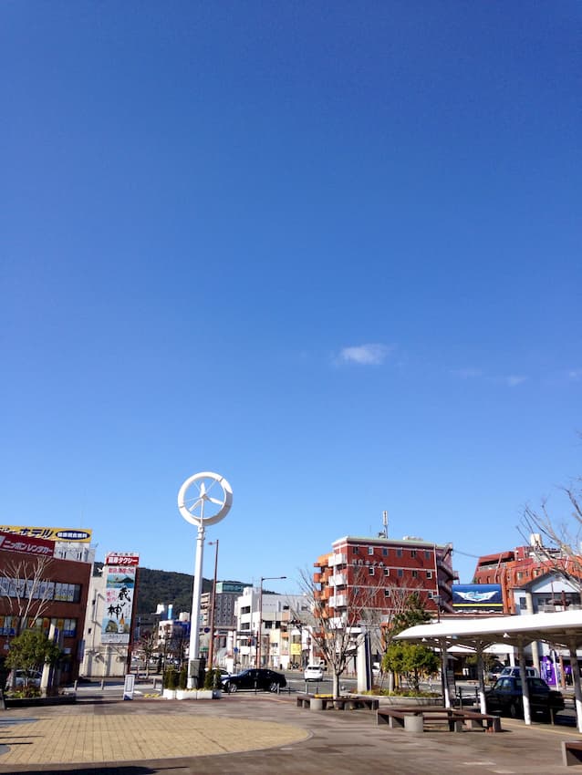 青い空