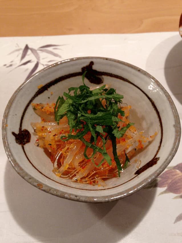 しそ白魚