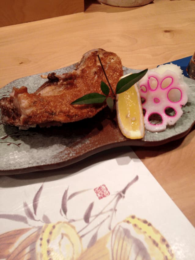 天然ぶりかま塩焼き