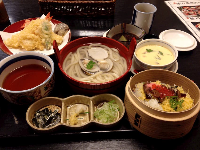蛤歌行燈御膳