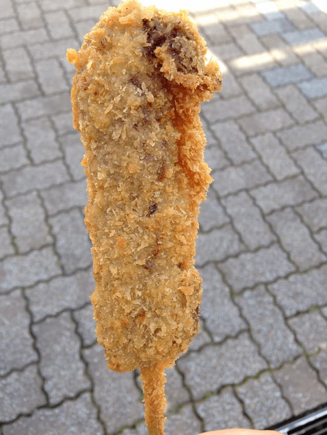 松阪牛の串揚げ