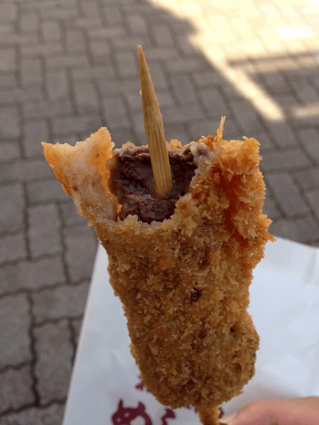 松阪牛の串揚げ