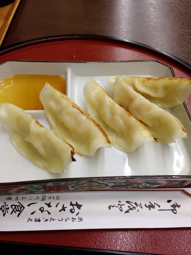 りんご餃子
