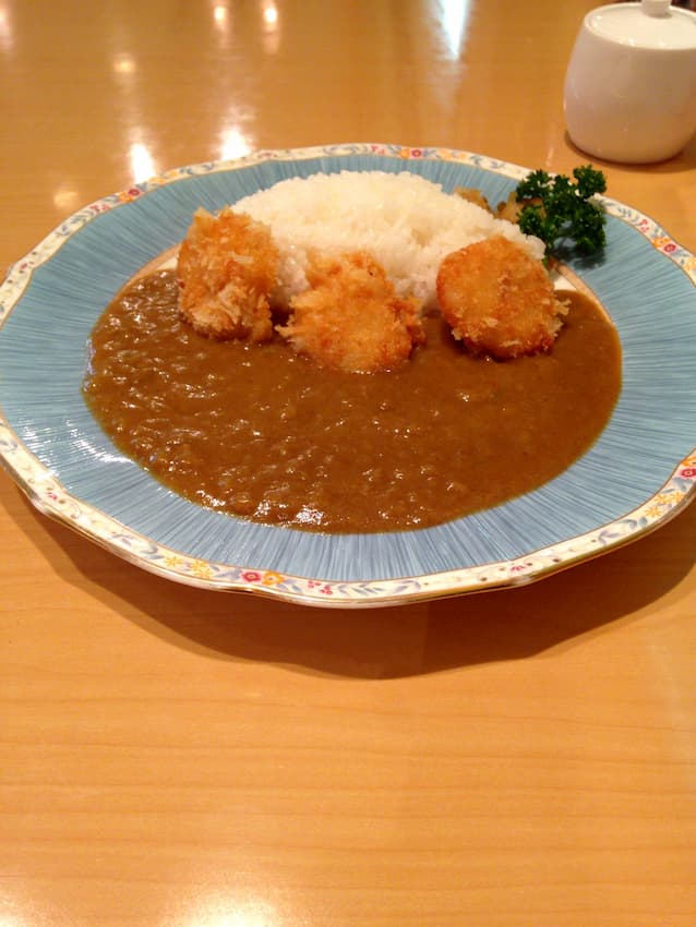 産地直送ホタテフライカレー
