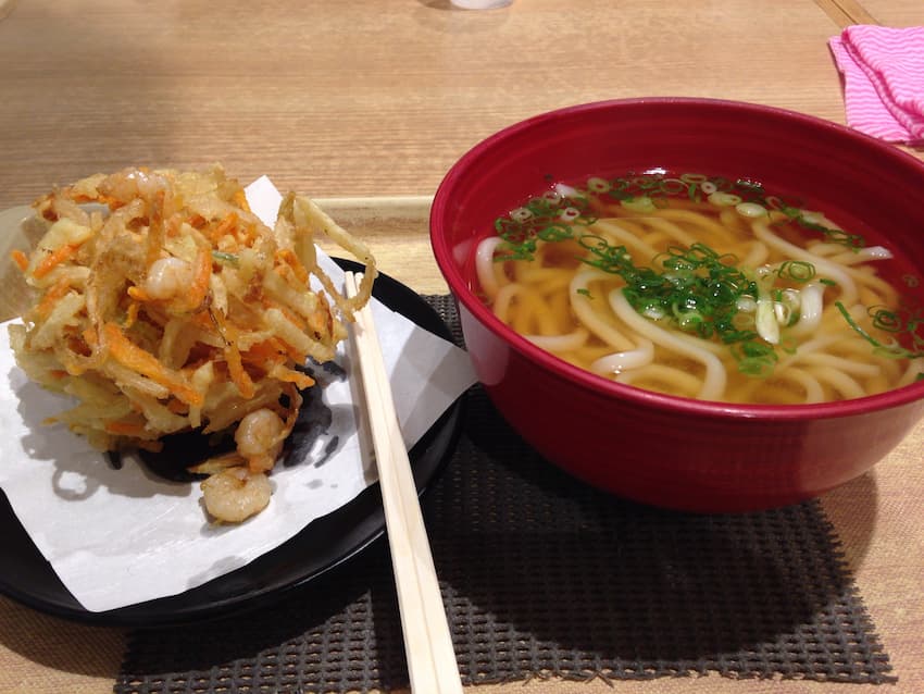 かき揚げうどん