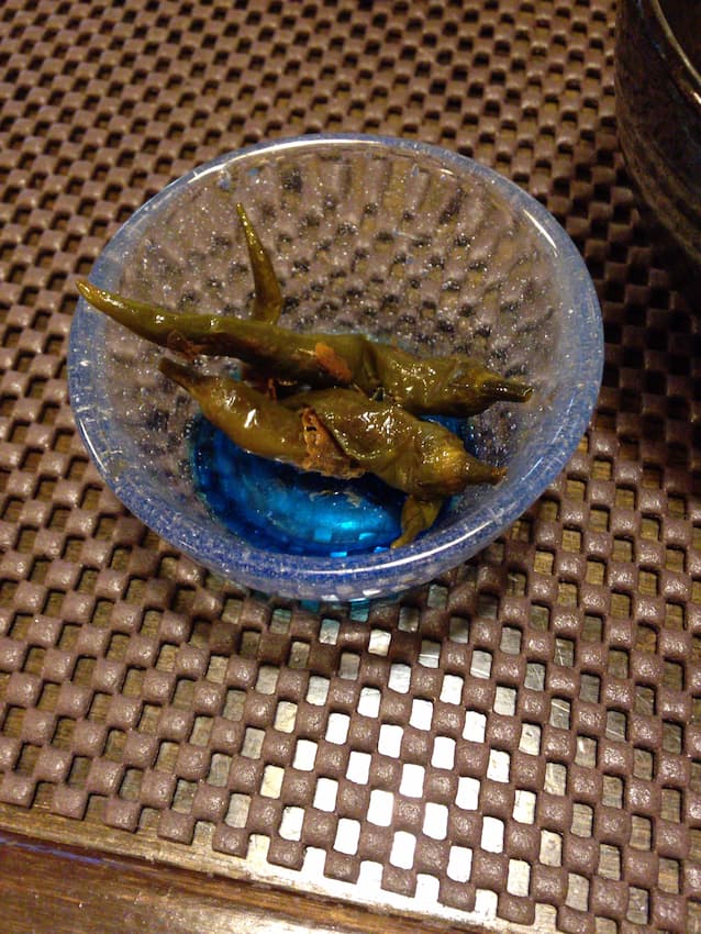 青唐辛子の煮浸し
