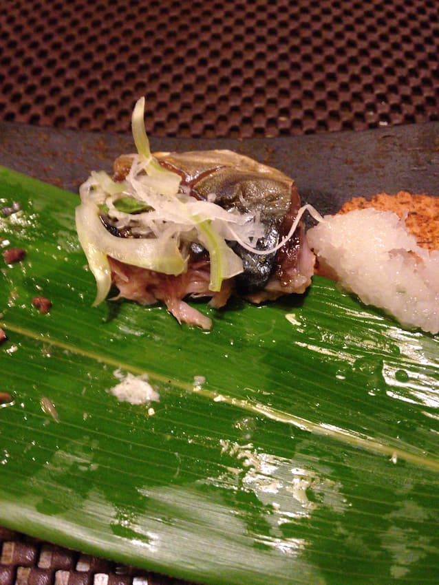 魚のぬか漬け