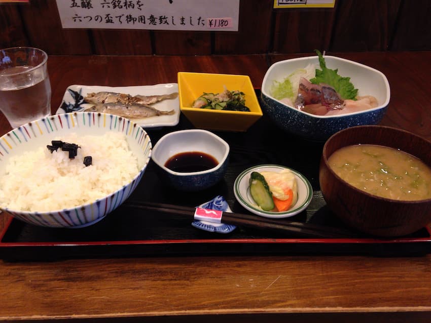 刺身定食