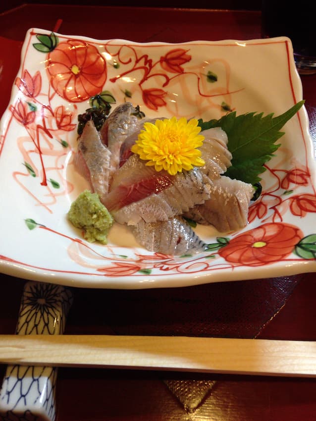 イワシの刺身