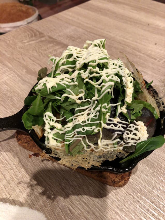 サラダ餃子