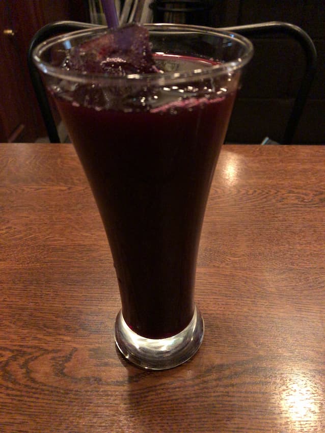 赤ぶどうジュース