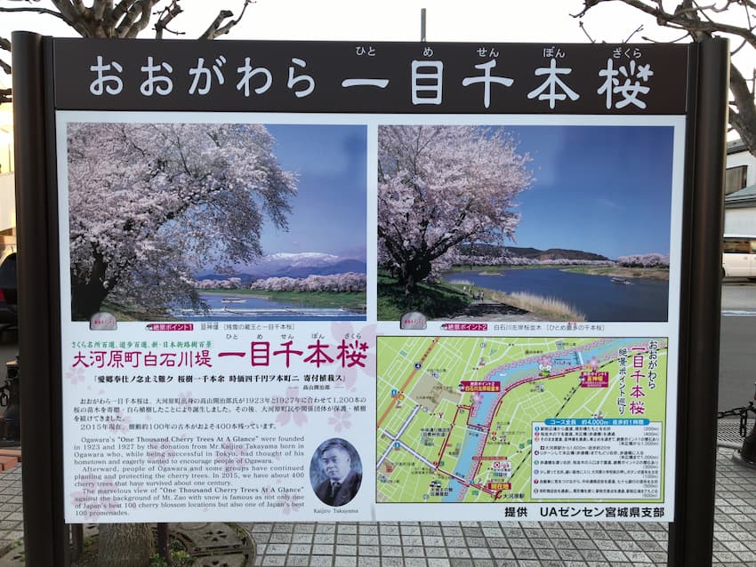 観光案内板