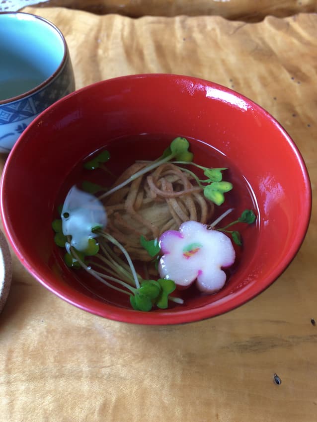 そばのすまし汁