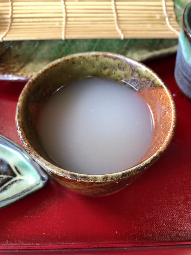 蕎麦湯