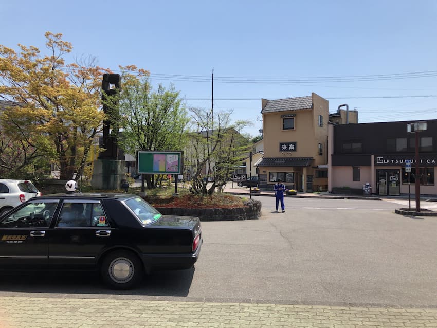 小布施駅前