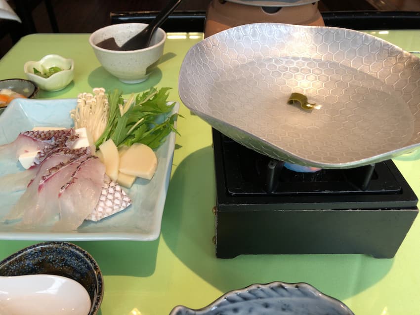 鯛しゃぶ