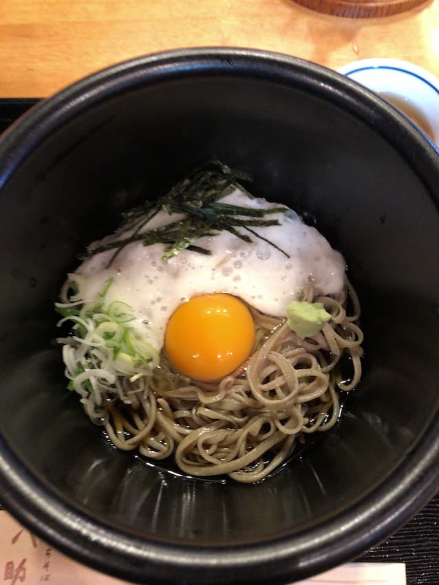 山かけそば