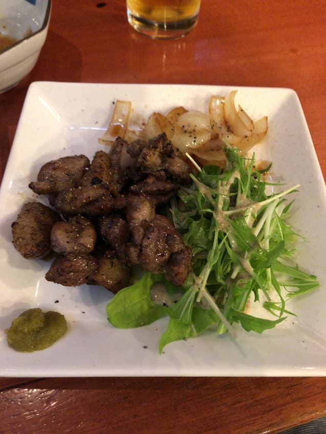 純鶏のあぶり焼き