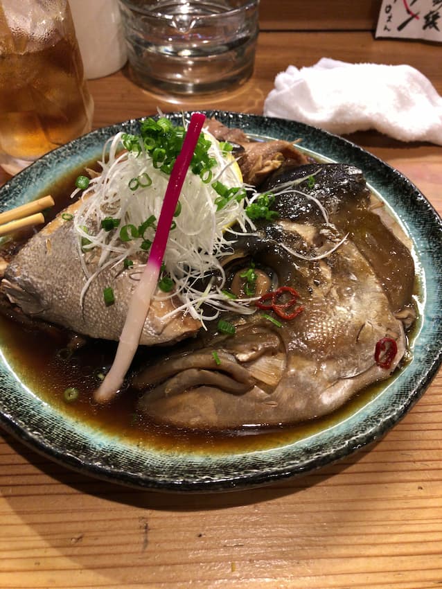 地魚のあら煮