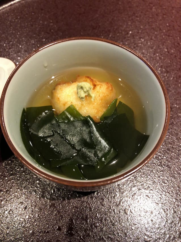 真昆布、大和芋の揚げ浸し