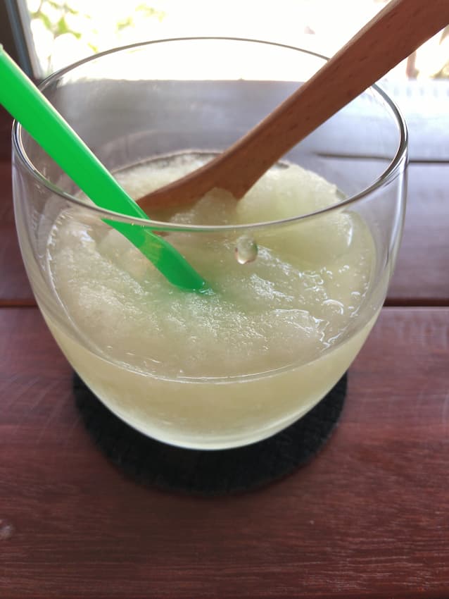 レモンと青りんごのスムージー