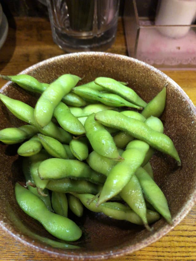 塩ゆで枝豆