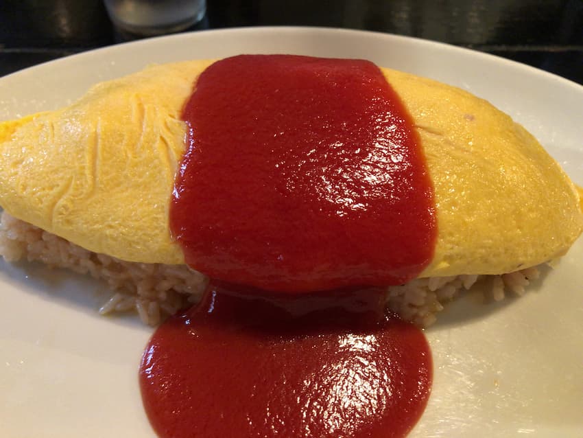 チキンオムライス