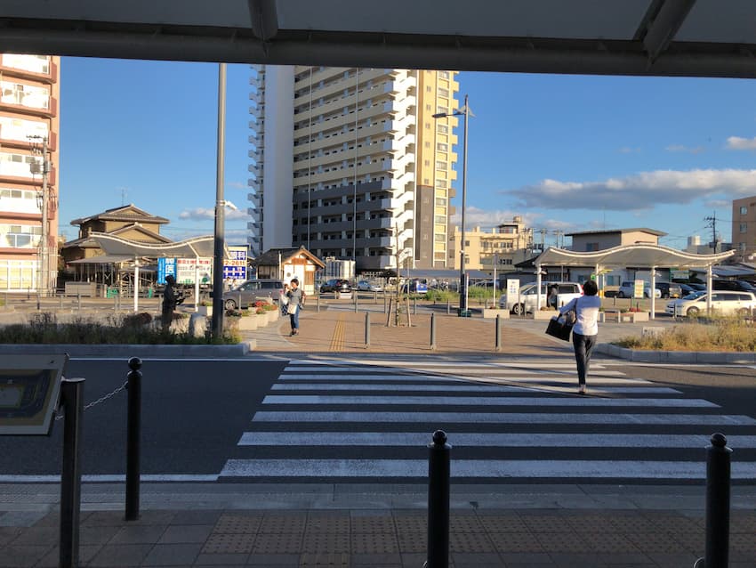 岩沼駅前