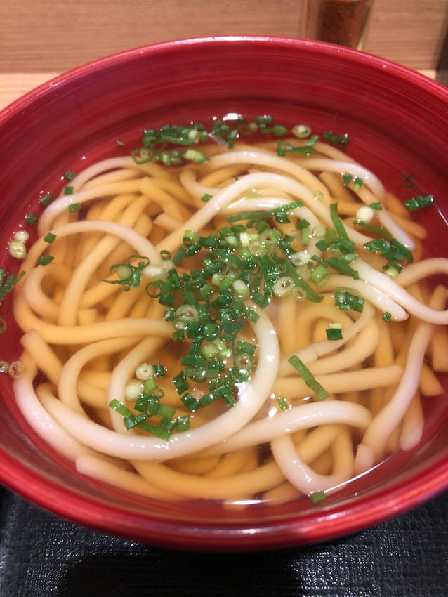 かき揚げうどん