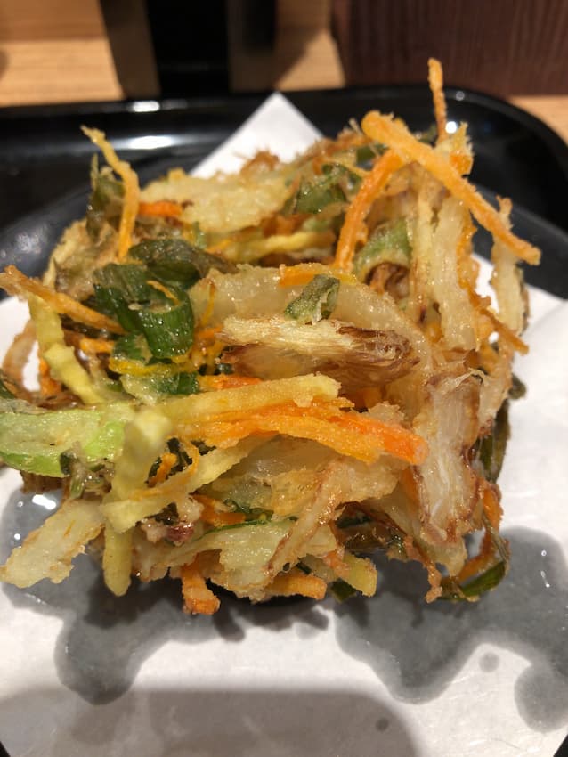 かき揚げうどん