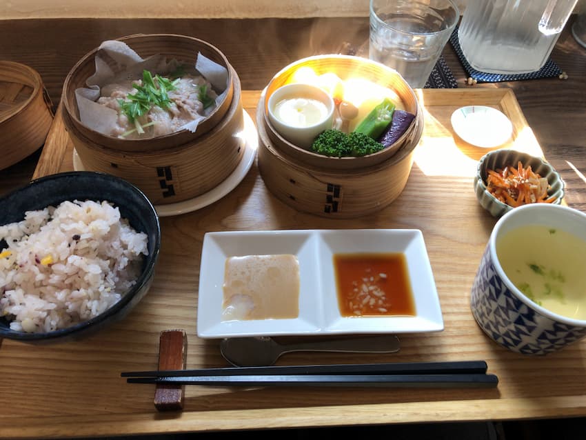 豚と彩り野菜のセイロ膳