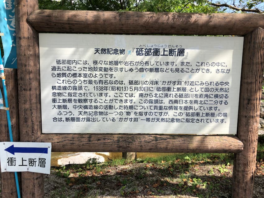 砥部衝上断層