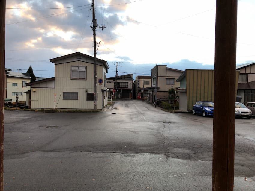 後三年駅前