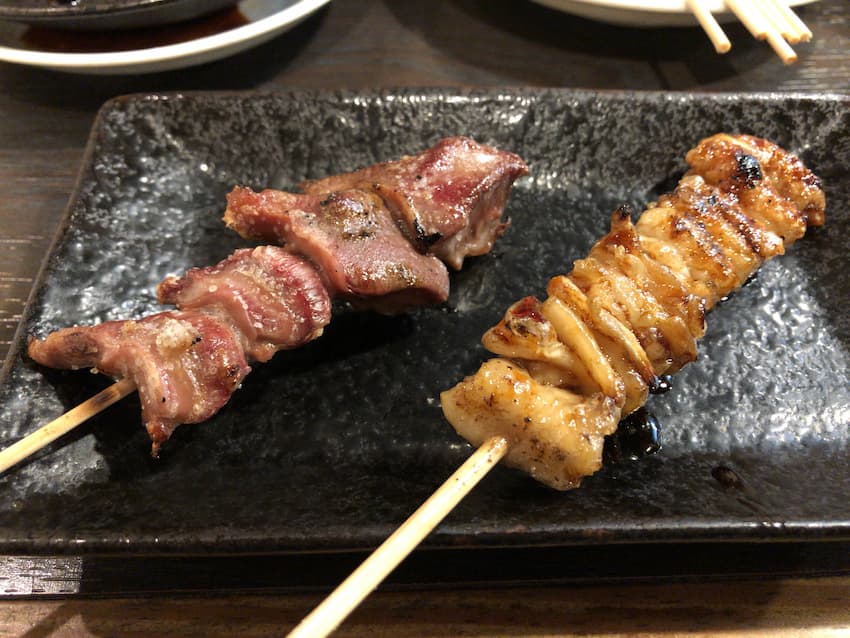 砂ずりと皮