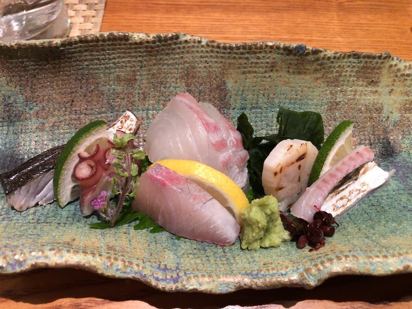 刺身盛り合わせ
