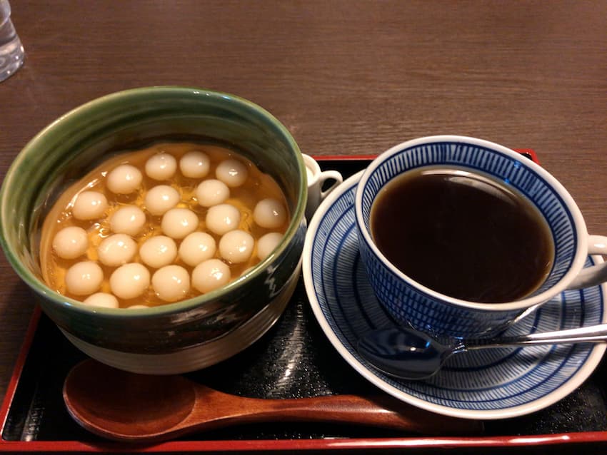 かんざらしとブレンド珈琲セット