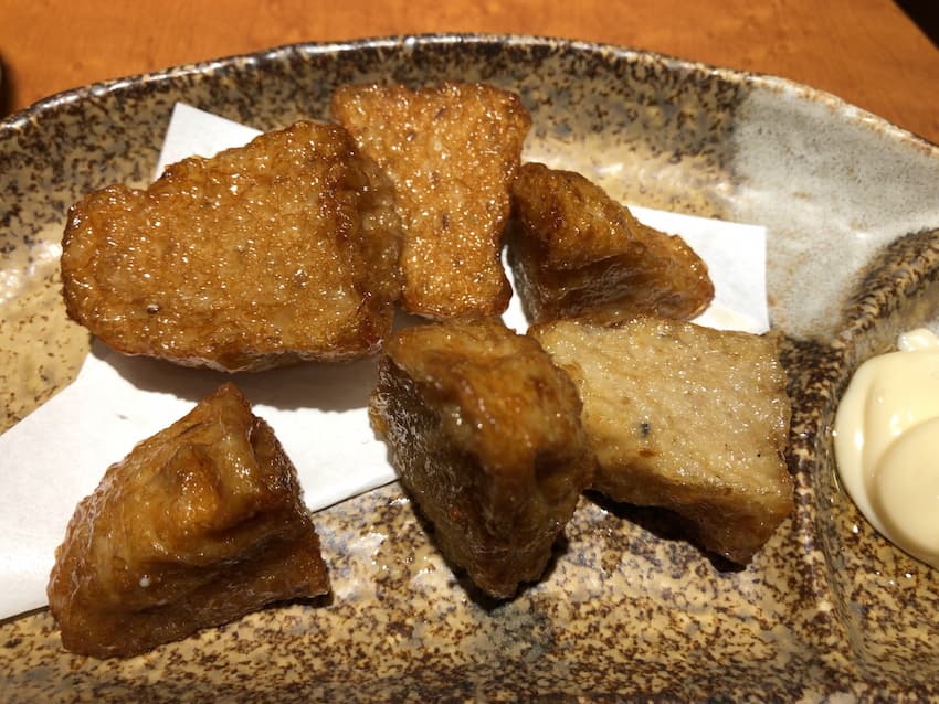 鯵の揚げかまぼこ