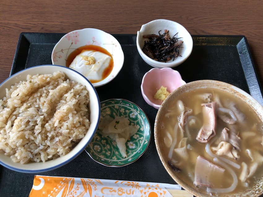 中味汁定食