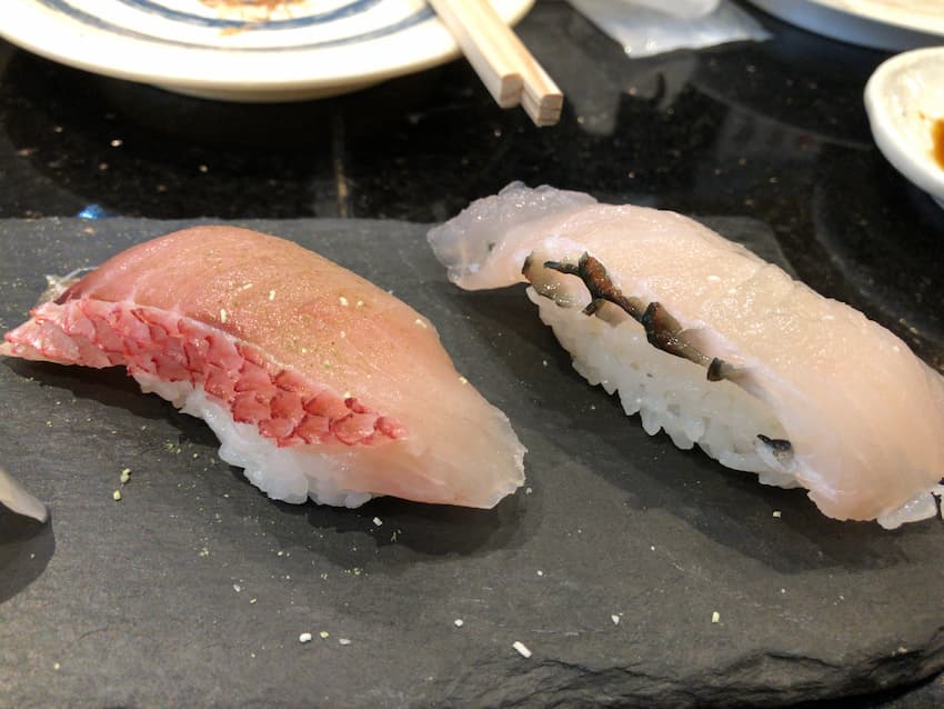 県産魚の食べ比べ