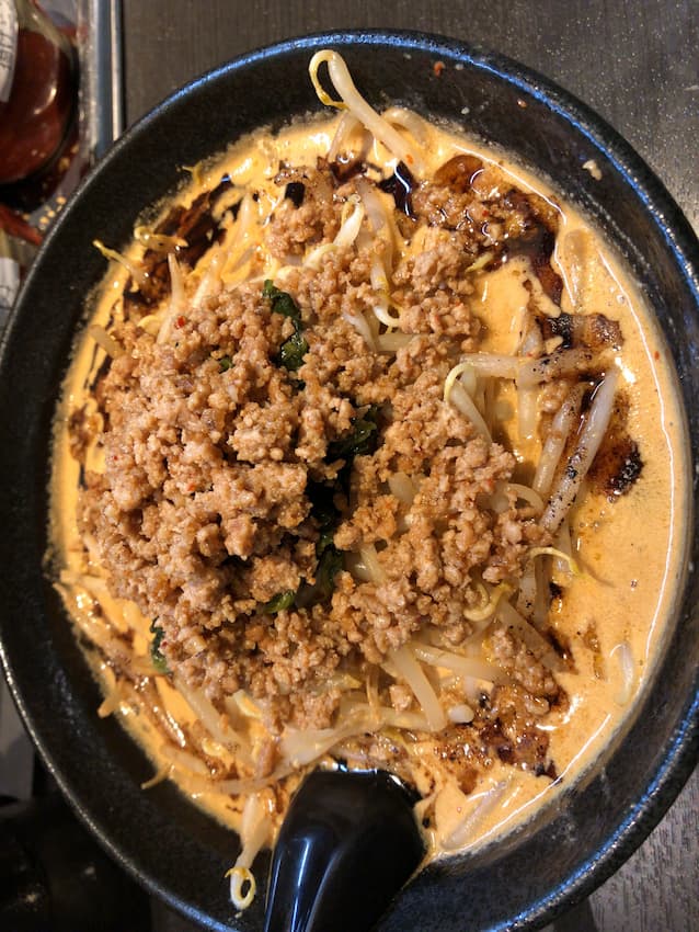 黒マー油担担麺