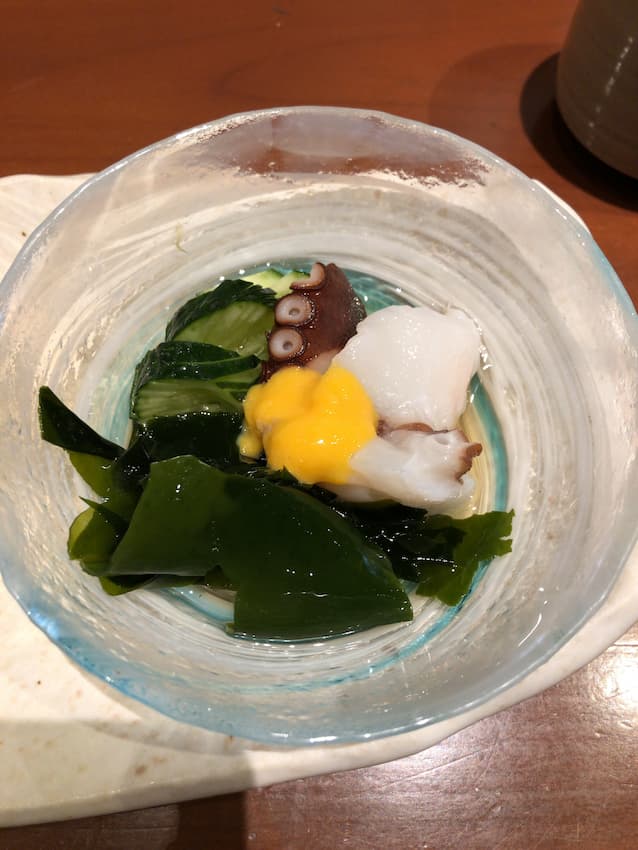 真蛸の酢の物