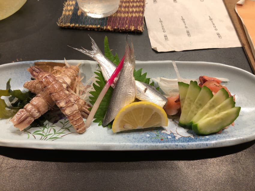 酢漬け三点盛り