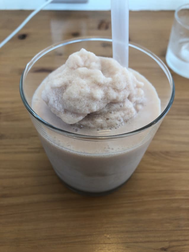高梁産ピオーネシェイク