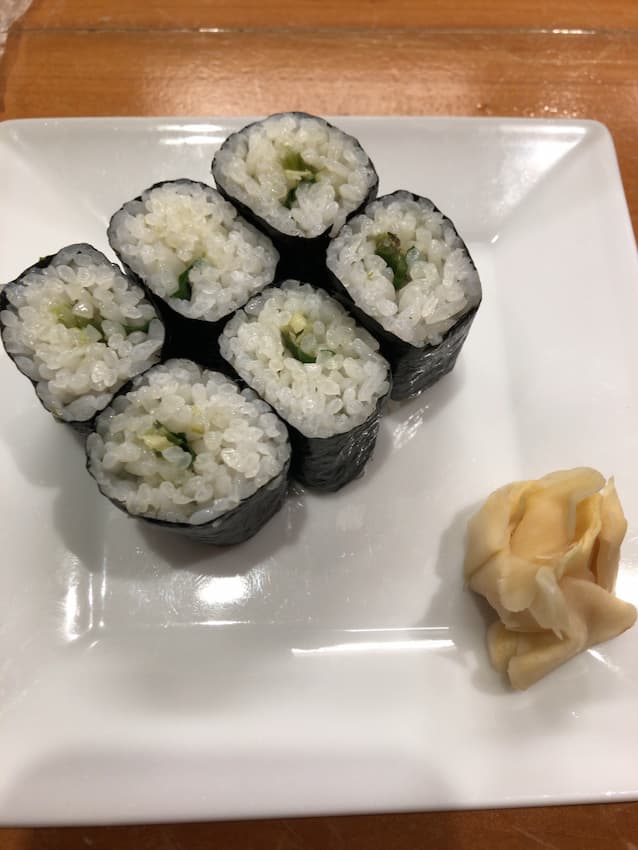 葉わさび巻き