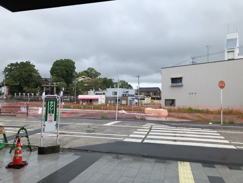 田川伊田駅前